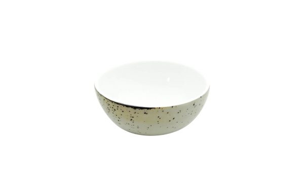 SALADEIRA Ø9CM ALT.4CM RUSTICO BRANCO